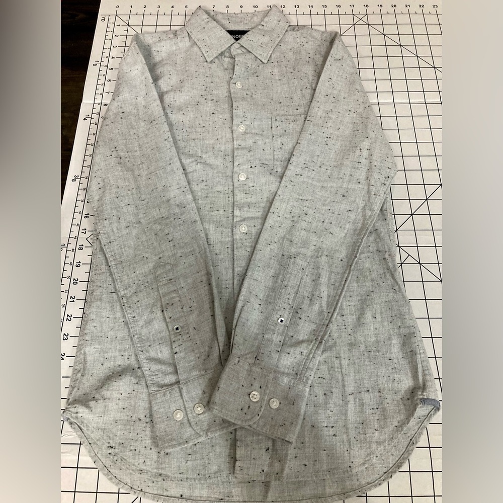 NWOT Bonobos Gray Slim Fit Button Down Shirt